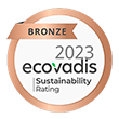 Imagem do prêmio Ecovadis (bronze)